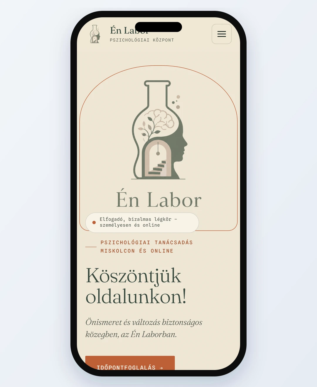ÉN LABOR <br> PSZICHOLÓGIA detail 1