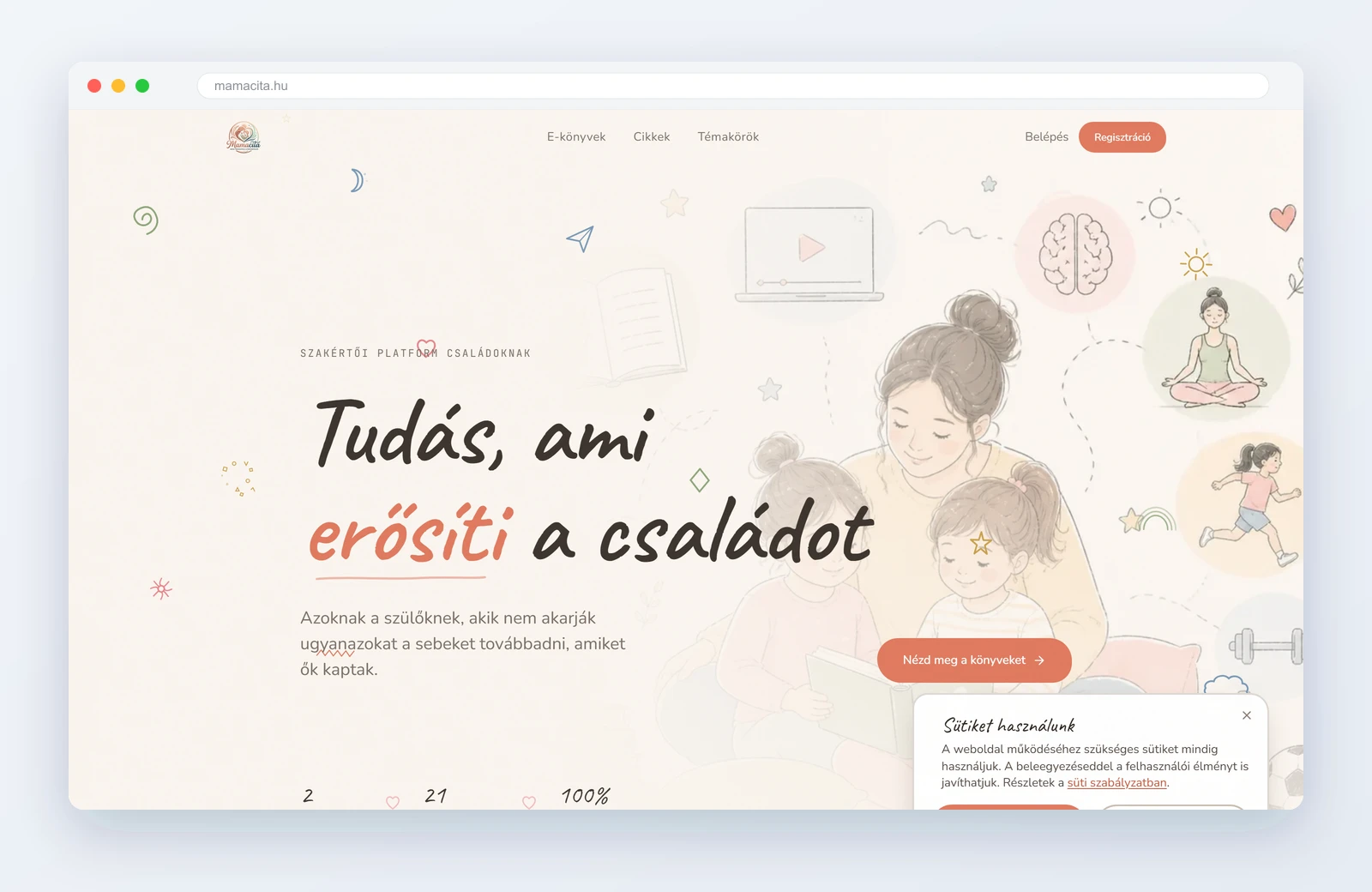 MAMACITA <br> DIGITÁLIS PLATFORM